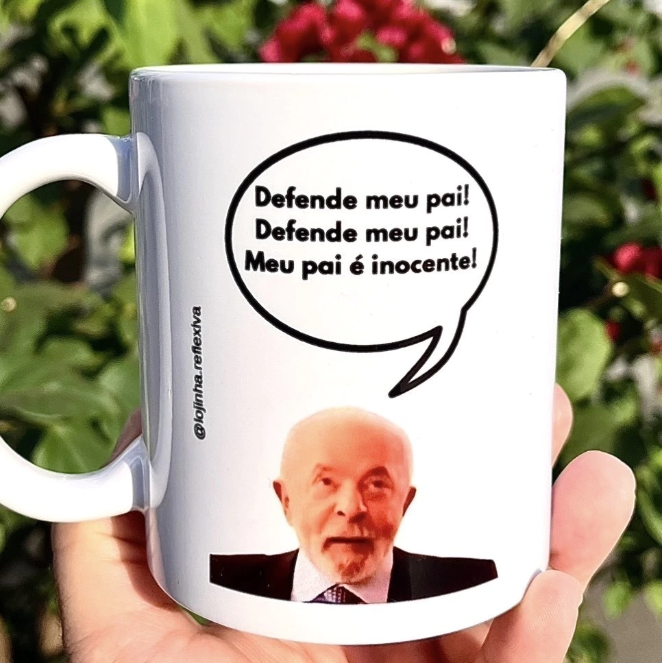 Caneca "Defende meu pai" (330ml)