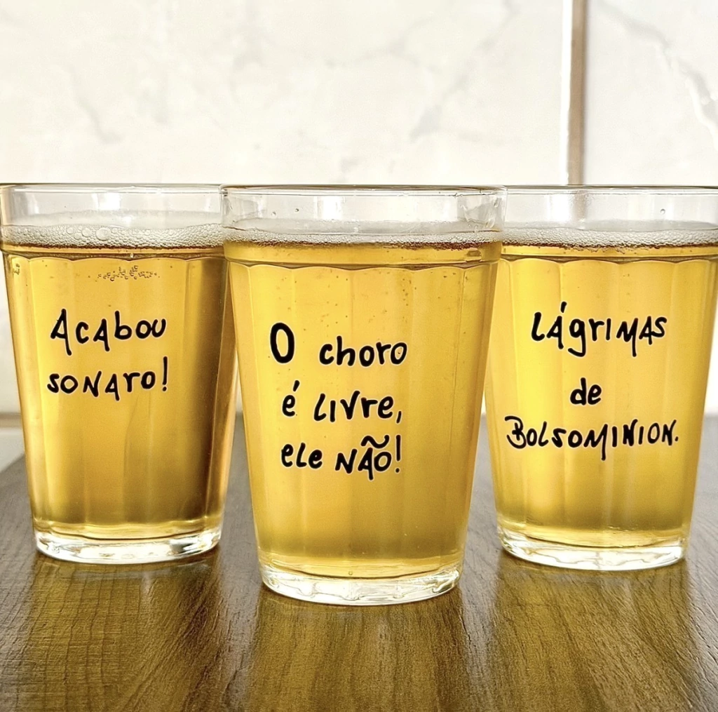 Kit Acabou Sonaro 03 copos Lagoinha (190ml)