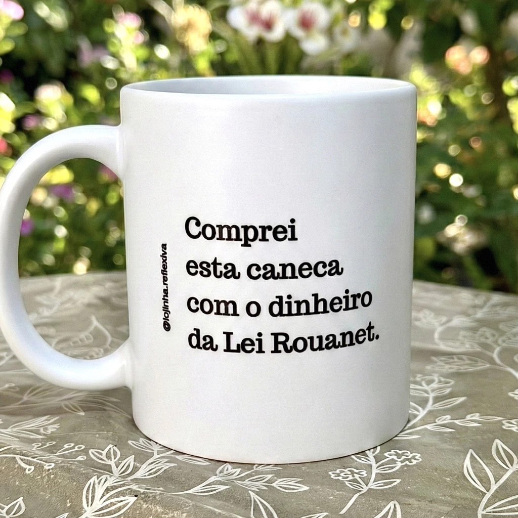 Caneca "Lei Rouanet" (330ml)