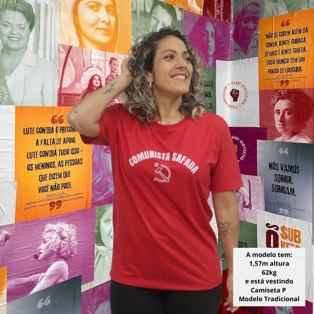 CAMISETA - COMUNISTA SAFADA