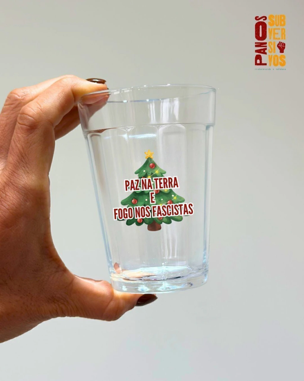 Copo Lagoinha (190ml)- PAZ NA TERRA