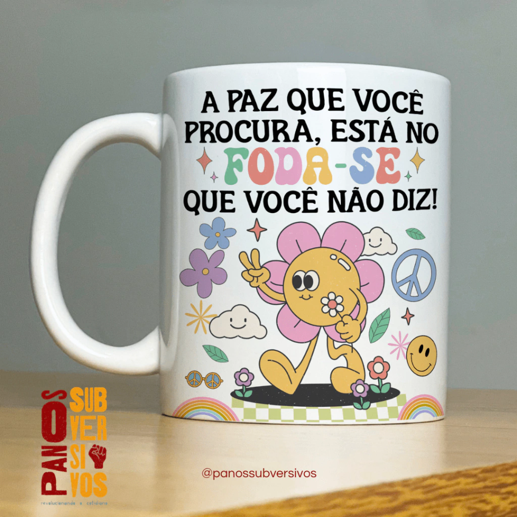 Caneca - A PAZ QUE VOCÊ PROCURA