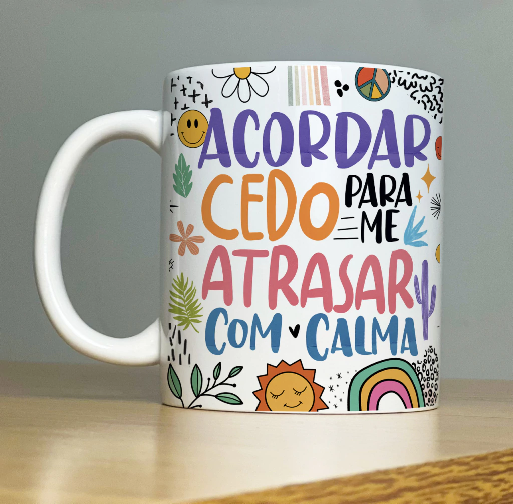 Caneca - ACORDAR CEDO
