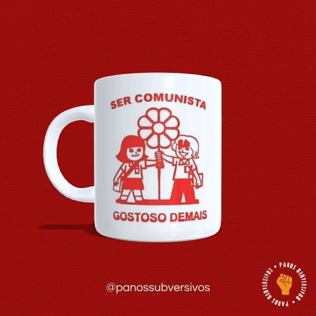 Caneca - SER COMUNISTA GOSTOSO DEMAIS