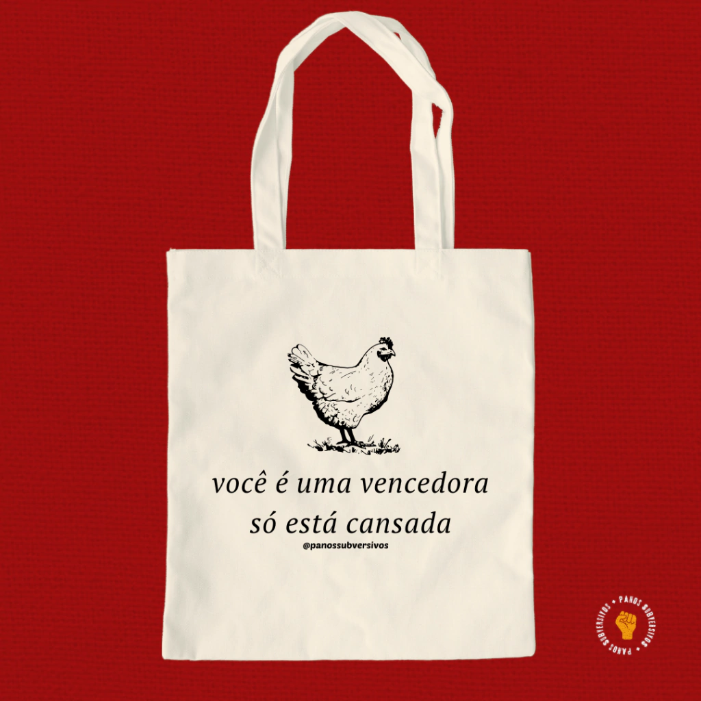 Sacola Ecológica - GALINHA VENCEDORA