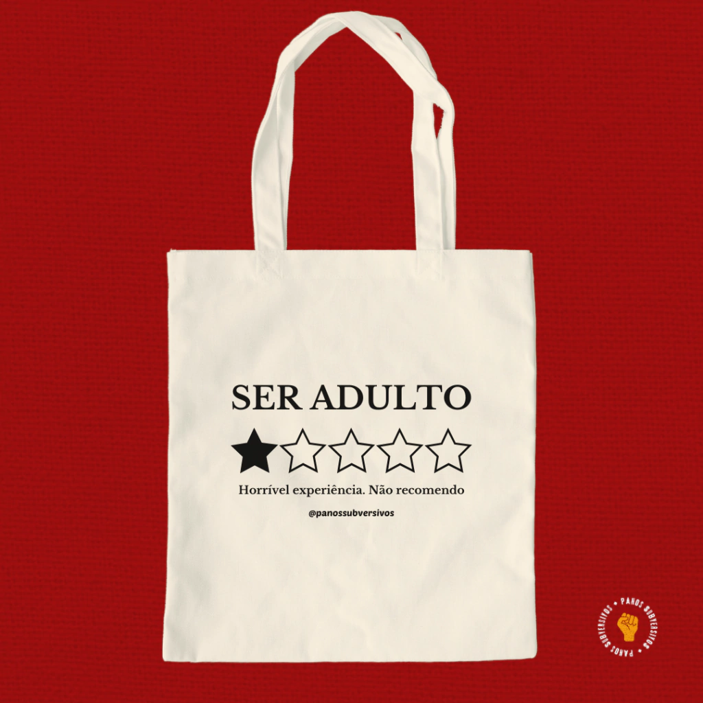 Sacola Ecológica - SER ADULTO