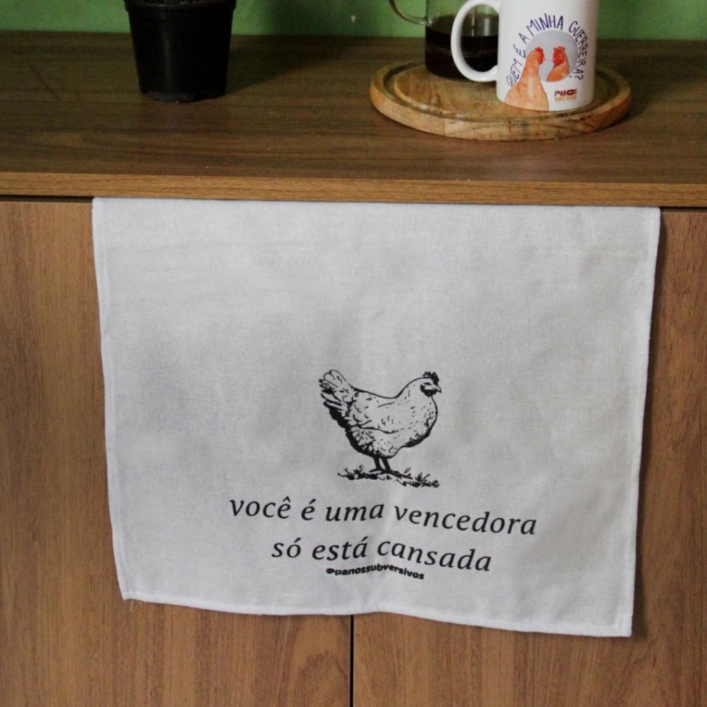 Pano CLEAN - GALINHA VENCEDORA