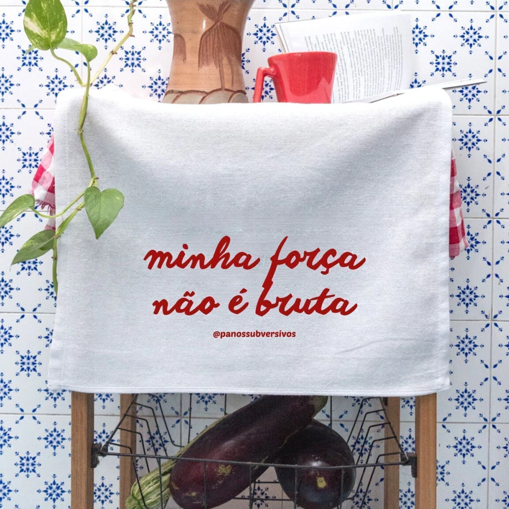 Pano CLEAN - MINHA FORÇA