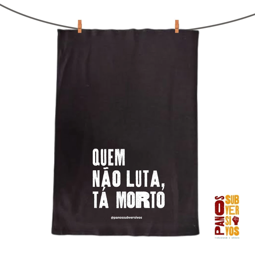 Pano COLORS - QUEM NÃO LUTA, TÁ MORTO