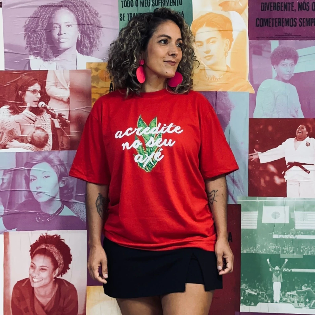 CAMISETA - ACREDITE NO SEU AXÉ