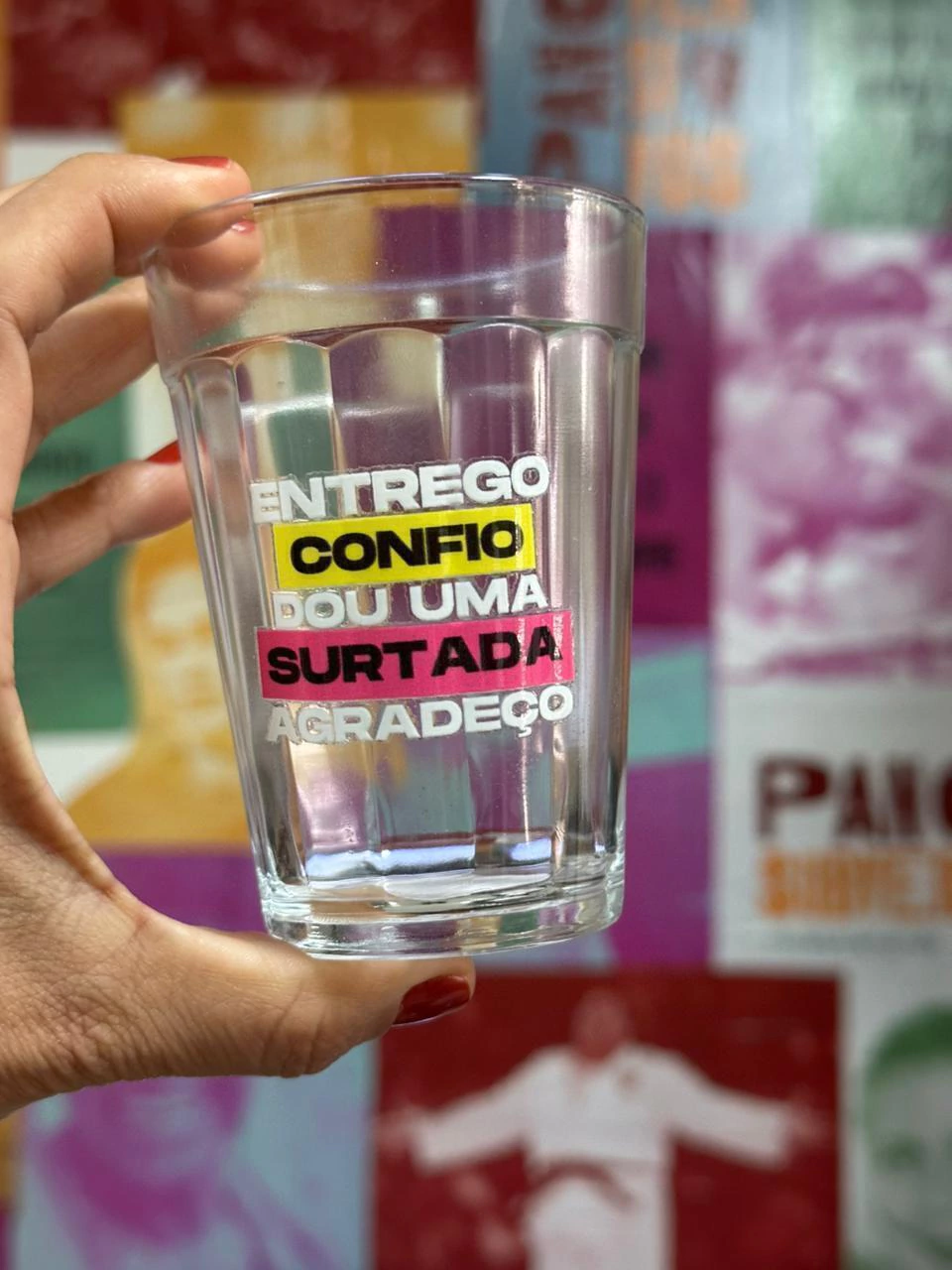 Copo Lagoinha (190ml) - ENTREGO, CONFIO, DOU UMA SURTADA E AGRADEÇO