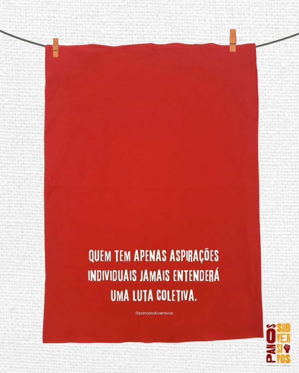 Pano COLORS - LUTA COLETIVA