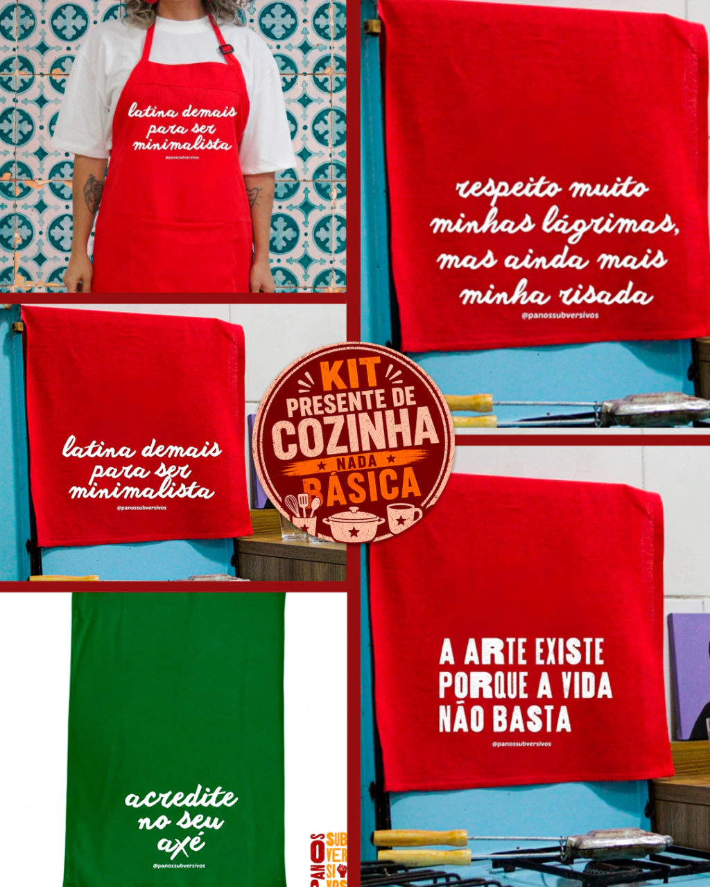 Kit 13 - Presente de Cozinha Nada Básica