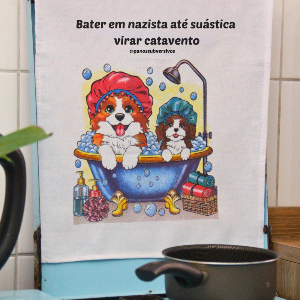 Pano - SUÁSTICA VIRAR CATAVENTO