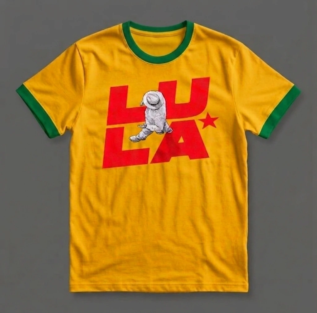 CAMISETA - LULA 2026 - AMARELA