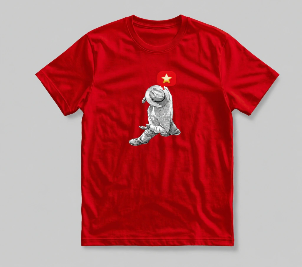 CAMISETA - LULA ESTRELA - VERMELHA