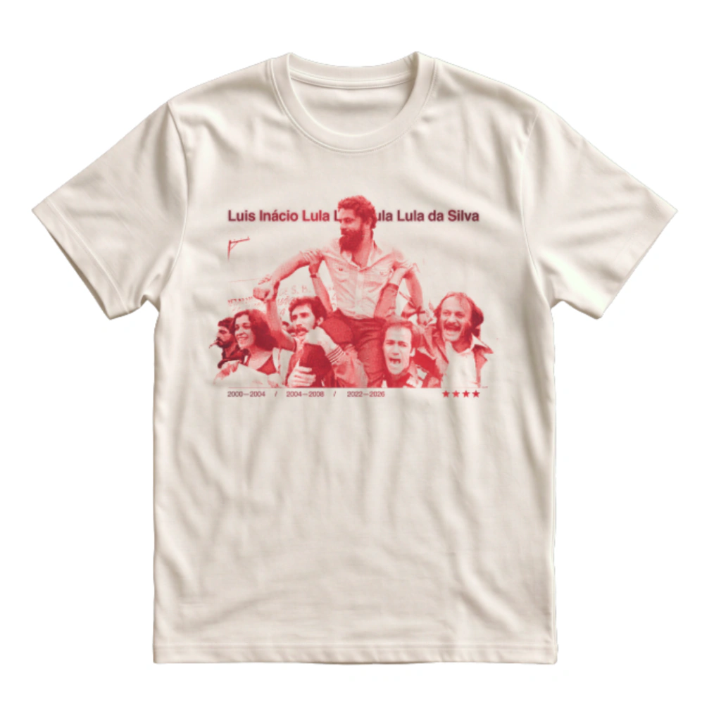 CAMISETA - LUIZ INÁCIO - OFFWHITE