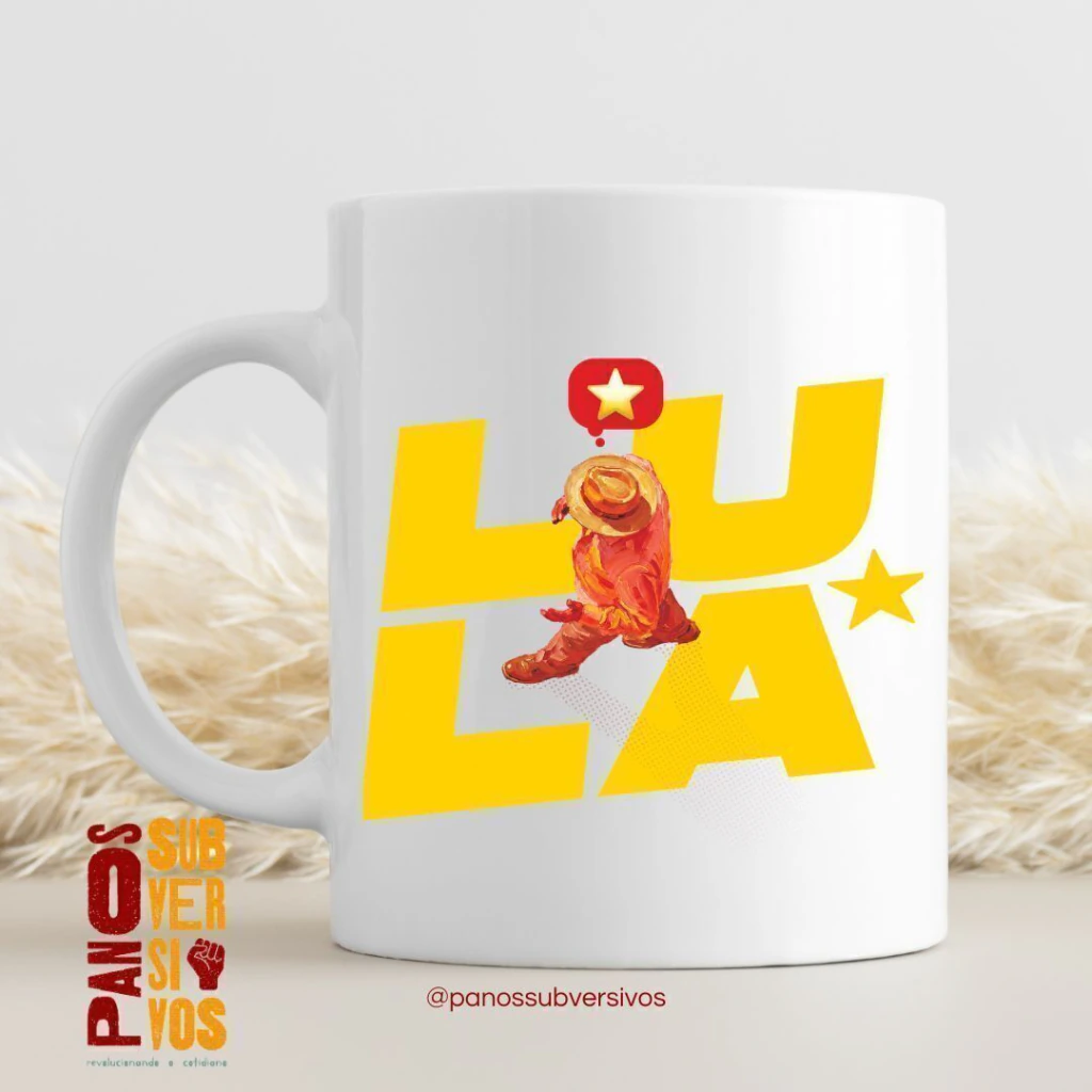 Caneca - LULA 2026 (amarela)