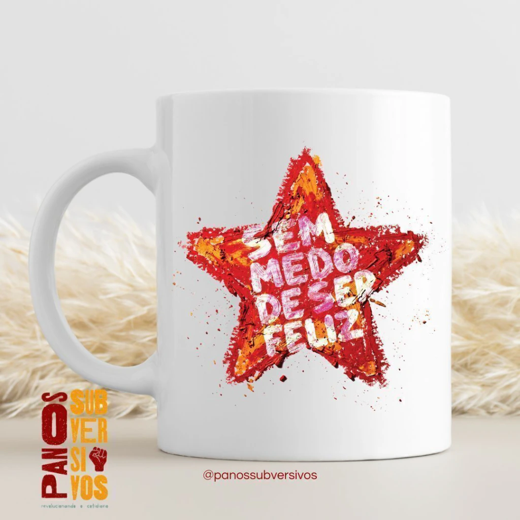 Caneca - SEM MEDO DE SER FELIZ